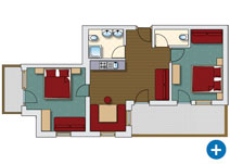 Apartment Schneekristall